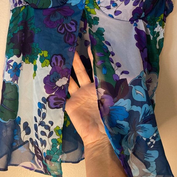 Cinema Etoile Seductive Wear Sexy Bra Top Floral L Festival. 
Bright vivid color - Picture 3 of 6
